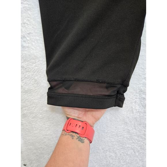 EBB & FLOW Women's Small/Medium Black High Waist Inseam Bike Shorts w/Pockets - Picture 5 of 7